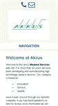Mobile Screenshot of akrus.de